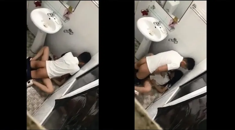 Người tình say xỉn và người yêu trong phòng tắm nhà hàng